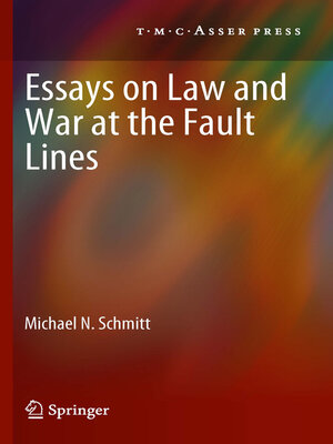 cover image of Essays on Law and War at the Fault Lines